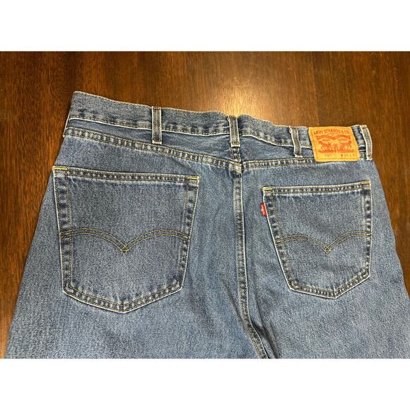 Levi 505 Jeans Men 38x30 Classic Academia Twee Western Cowboy Aztec Minimalist - Picture 9 of 11
